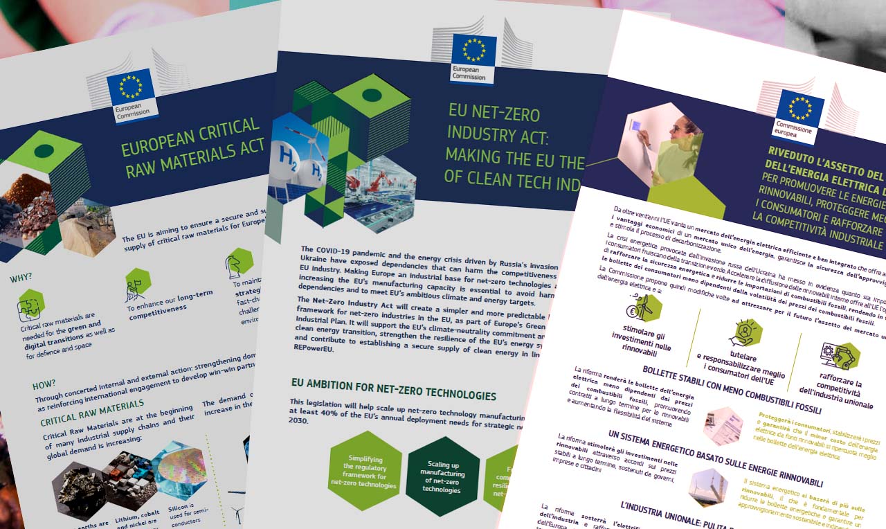 Nuove leggi europee per industria