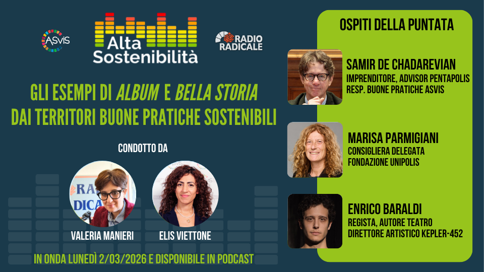 Gli esempi di Album e Bella Storia. Dai territori le buone pratiche di sostenibilità Gli esempi di Album e Bella Storia. Dai territori le buone pratiche di sostenibilità