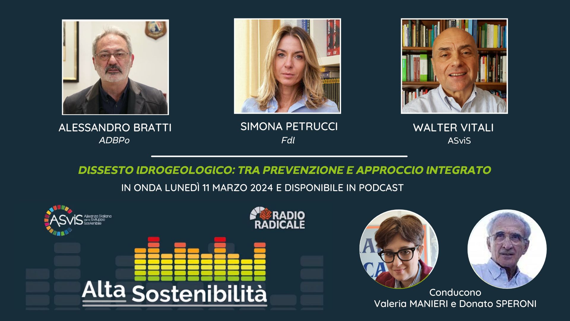 Dissesto idrogeologico: pianificazione e prevenzione in un approccio integrato