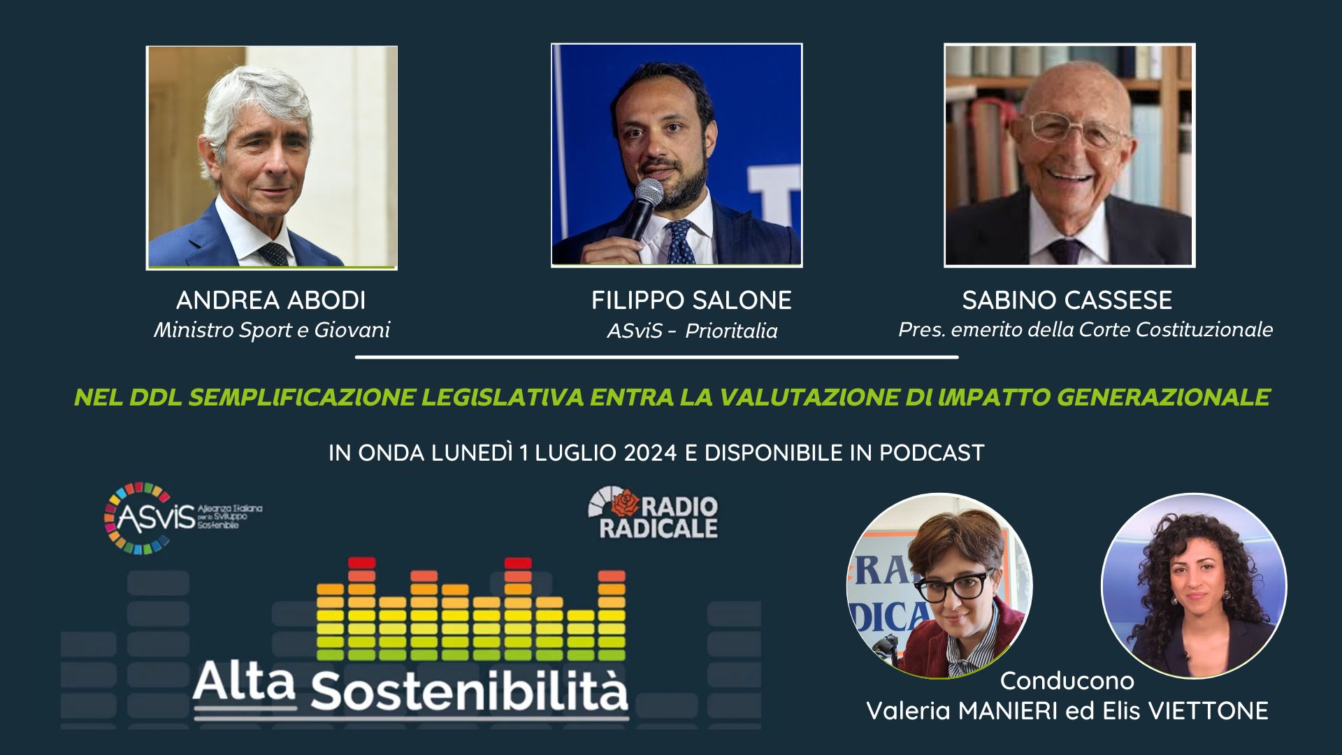 Nel Ddl per la semplificazione legislativa entra la valutazione di impatto generazionale