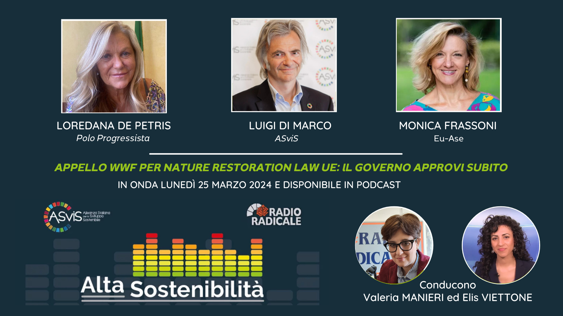 Appello Wwf per Nature restoration law Ue: il governo la porti avanti Appello Wwf per Nature restoration law Ue: il governo la porti avanti