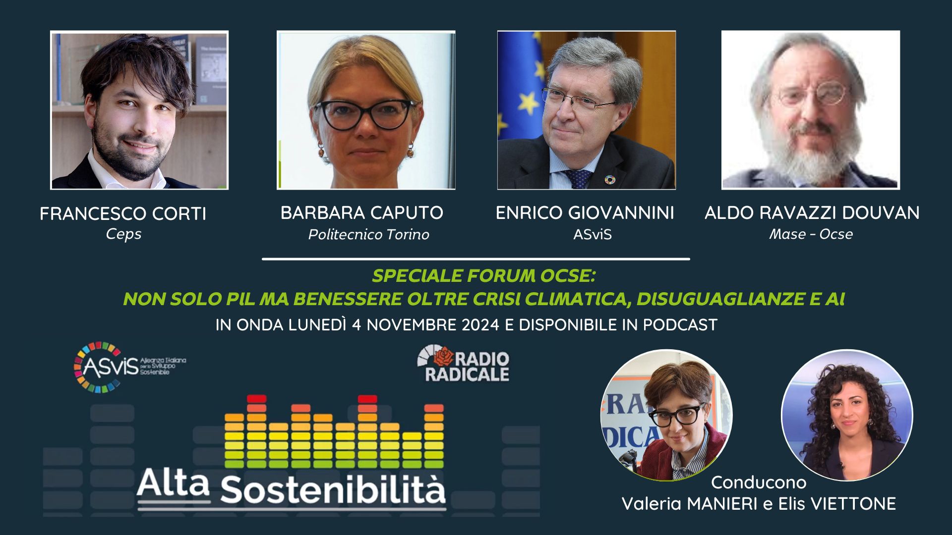 Speciale Forum Ocse: non solo Pil ma benessere oltre crisi climatica, disuguaglianze e Ai Speciale Forum Ocse: non solo Pil ma benessere oltre crisi climatica