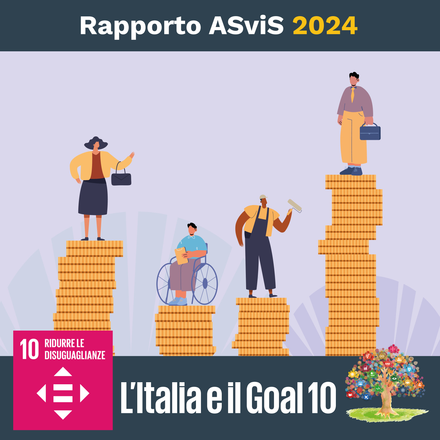 Rapporto 2024 Goal 10 "Ridurre le disuguaglianze" Goal 10