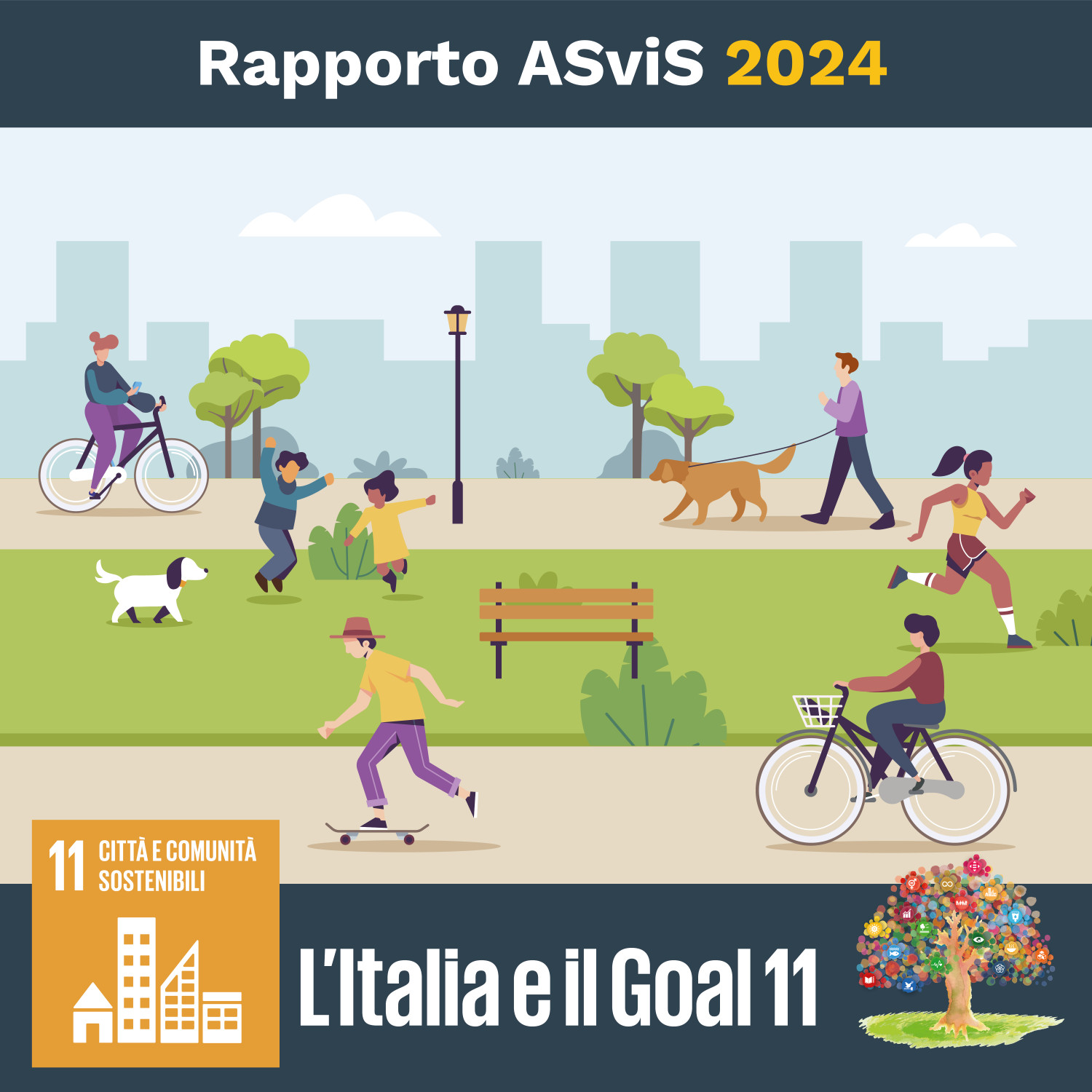Rapporto 2024 Goal 11 "Città e comunità sostenibili" Goal 11