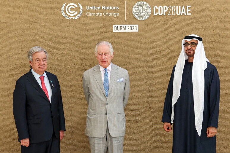 1° dicembre, Guterres e Re Carlo III aprono la Conferenza 1° dicembre