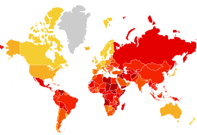 Indice di Percezione della Corruzione 2018: Italia al 53esimo posto, ma in miglioramento Indice di Percezione della Corruzione 2018: Italia al 53esimo posto