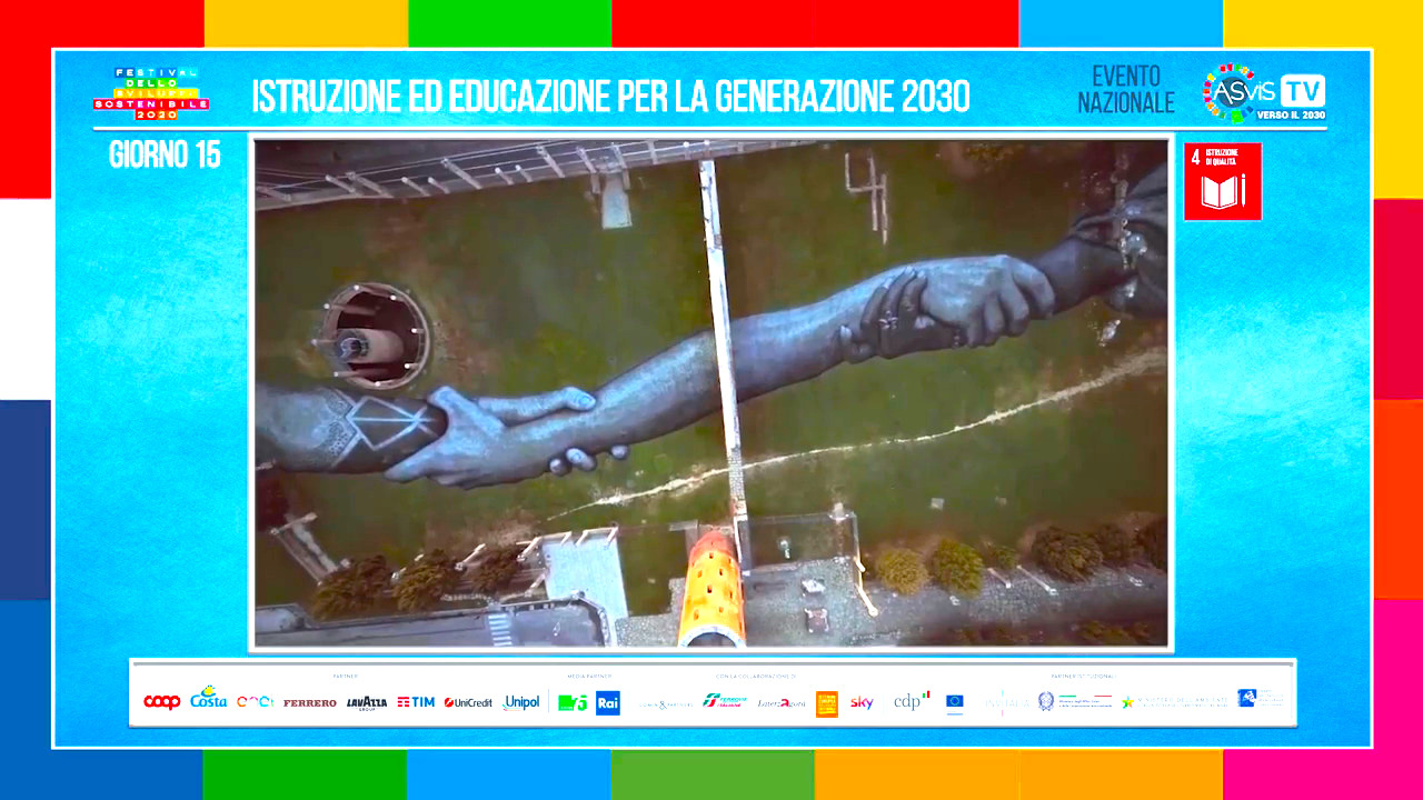 “Beyond Walls - Oltre i muri” di Saype: quando l’arte promuove la sostenibilità